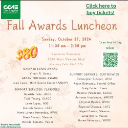 CCAE Fall Reception